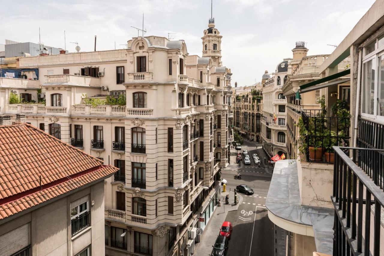 Gran Via Terrace City Center Madrid Bagian luar foto